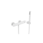 Grifo monomando para ducha HELIOS Blanco