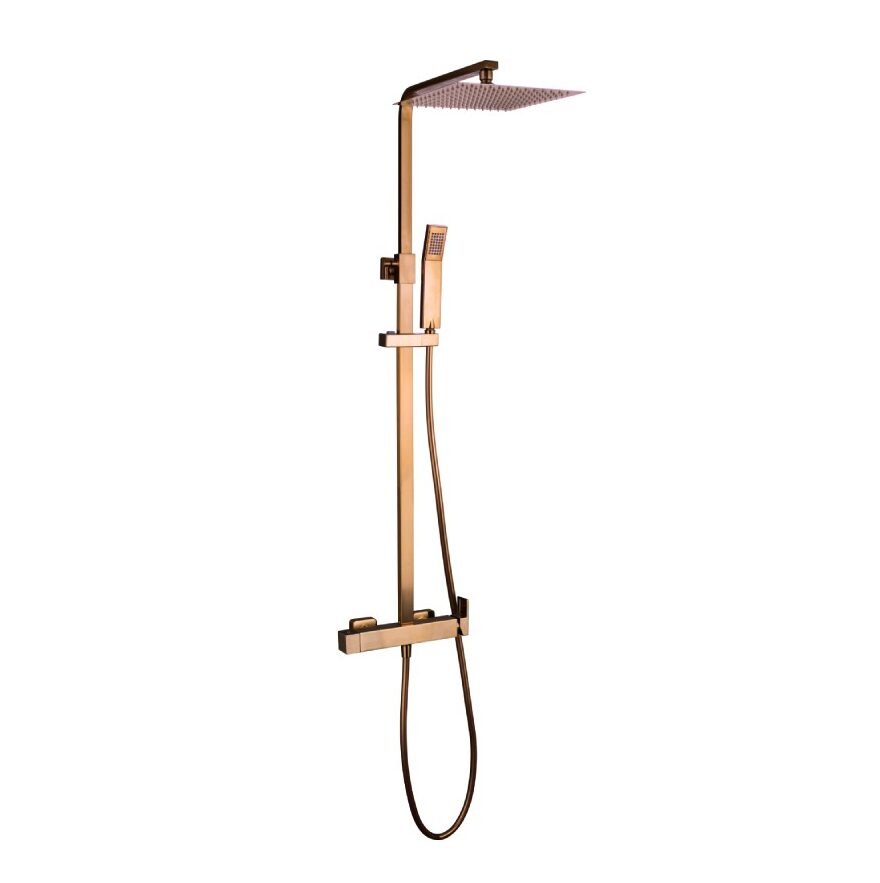 45 Conjunto de ducha monomando INVERTER C COBRE PVD - Imagen 1