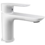Grifo monomando de lavabo CASSIO blanco