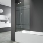 Mampara panel fijo de bañera SCREEN BLANCA - Imagen 2