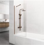 Mampara panel fijo de bañera SCREEN COBRE