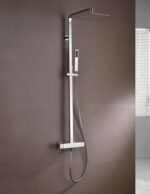Conjunto de ducha termostático cuadrado QUADRA ELITE - Imagen 2