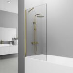 Mampara panel fijo de bañera SCREEN ORO