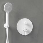 Grifería para ducha empotrada SIRIO BLANCO