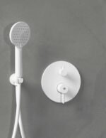 Grifería para ducha empotrada SIRIO BLANCO