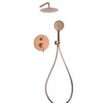 Grifería para ducha empotrada SIRIO COBRE PVD