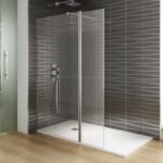 Mampara cristal fijo + abatible SCREEN MOVING