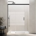 Mampara ducha Fijo + Corredera BASIC SIN CIERRE NÍQUEL - Imagen 2