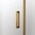 Mampara ducha fijo + corredera TWENTY ORO - Imagen 3