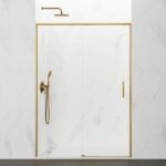 Mampara ducha fijo + corredera TWENTY ORO