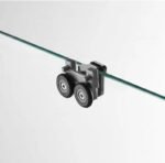 Mampara Frontal de bañera 1 Fijo + 1 Corredera BASIC ORO - Imagen 3