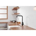 Grifo monomando de cocina NOAH NEGRO - Imagen 2