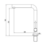 Grifo de cocina SILVER CROMO - Imagen 3