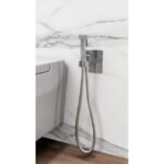 Grifo monomando bidé empotrado cuadrado cromo ORION - Imagen 2