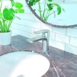 Grifo monomando lavabo cromo CASSIO - Imagen 2