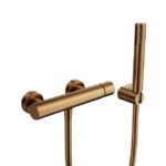 Grifo monomando para ducha HELIOS Cobre