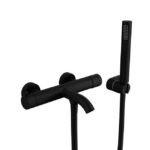 Grifo monomando para bañera HELIOS Negro