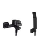 Grifo monomando bañera MARRIOT negro mate