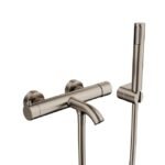 Grifo monomando para bañera HELIOS Níquel