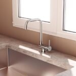 Grifo de cocina abatible ALEXIA CROMO - Imagen 2