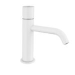 Grifo monomando para lavabo HELIOS Blanco