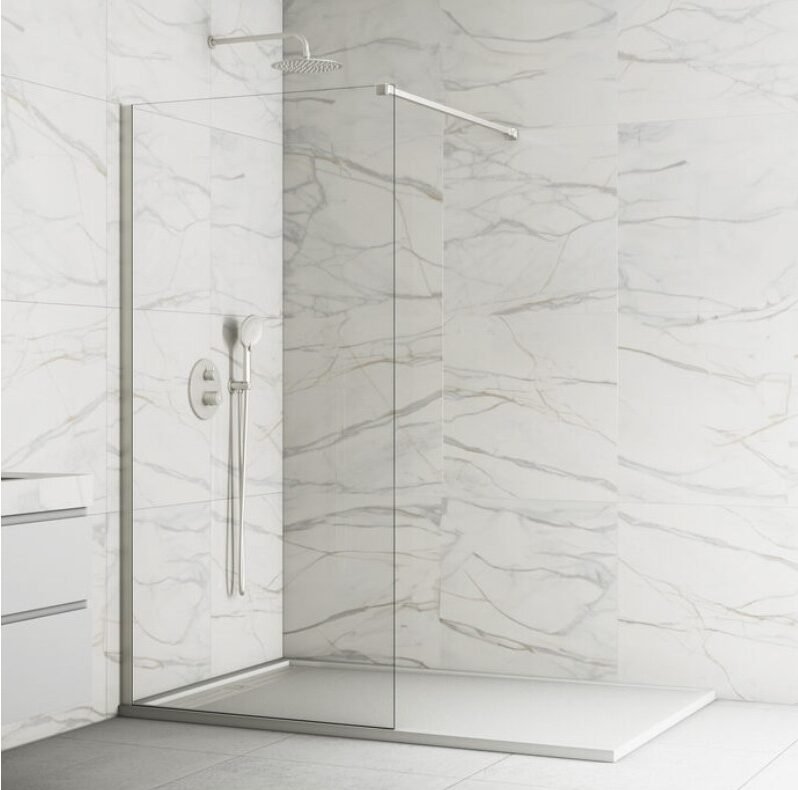 n Mampara ducha fija SCREEN NIQUEL - Imagen 1