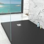 Plato de ducha de carga mineral con textura pizarra Ardesia - Imagen 7