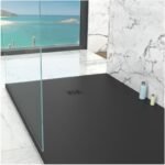 Plato de ducha de carga mineral con textura pizarra Ardesia - Imagen 9